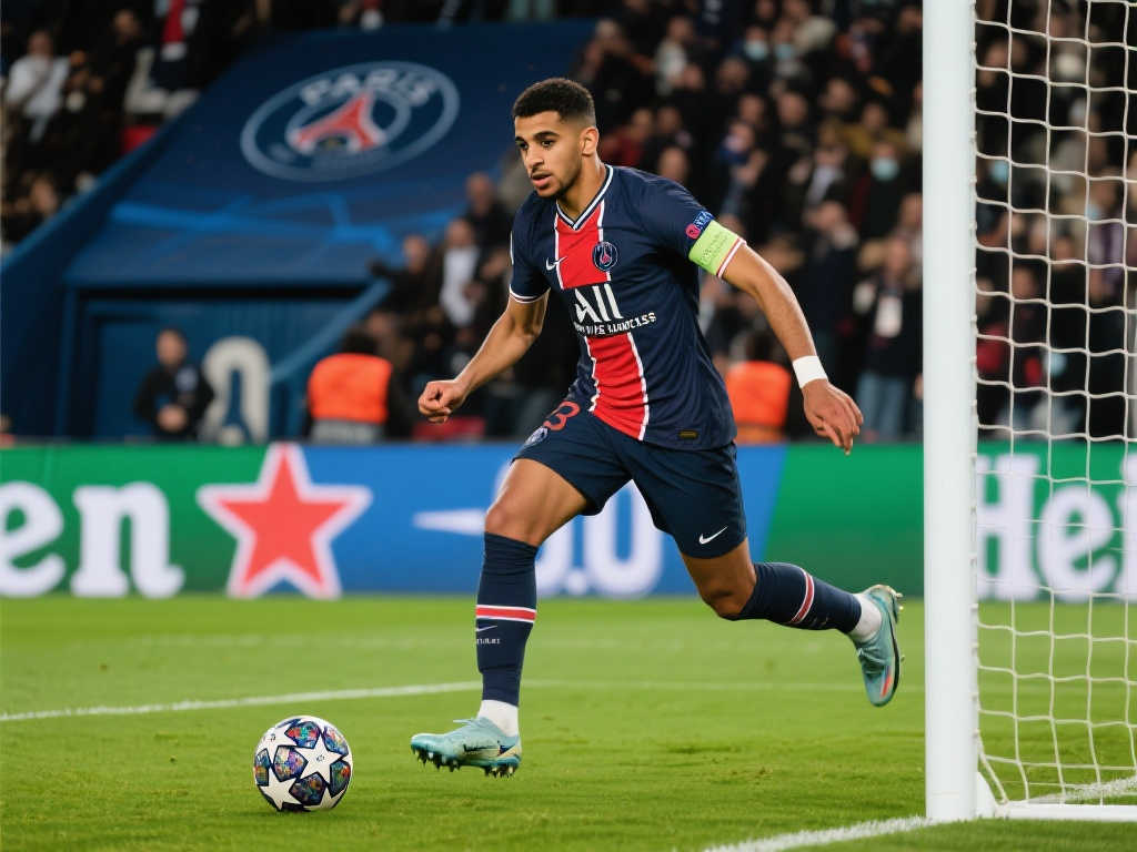 阿什拉夫抽射建功锁定胜局,赛后荣膺全场最佳 阿什拉夫抽射建功锁定胜局,赛后荣膺全场最佳